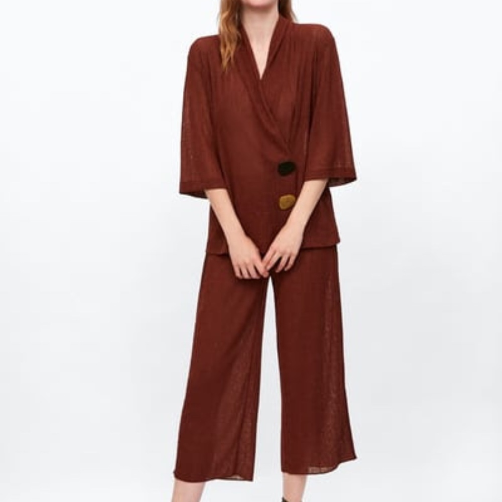 Zara Rustic Top and Pant SET